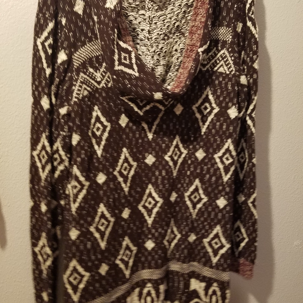 Cardigan with hood - Picture 1 of 3